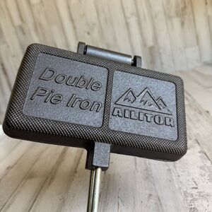 AILITOR Double Pie Iron Sandwich Maker For Camping, Cast Iron